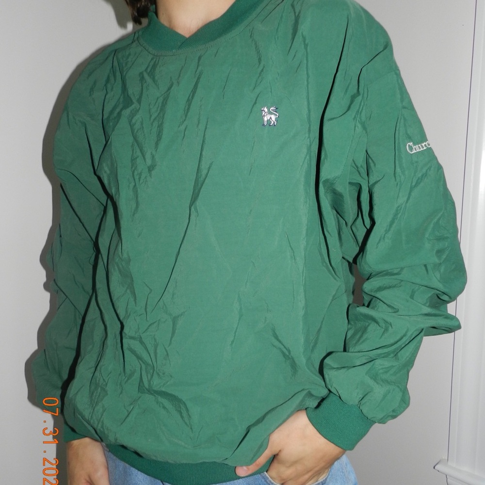 Vintage Pullover Windbreaker Crewneck